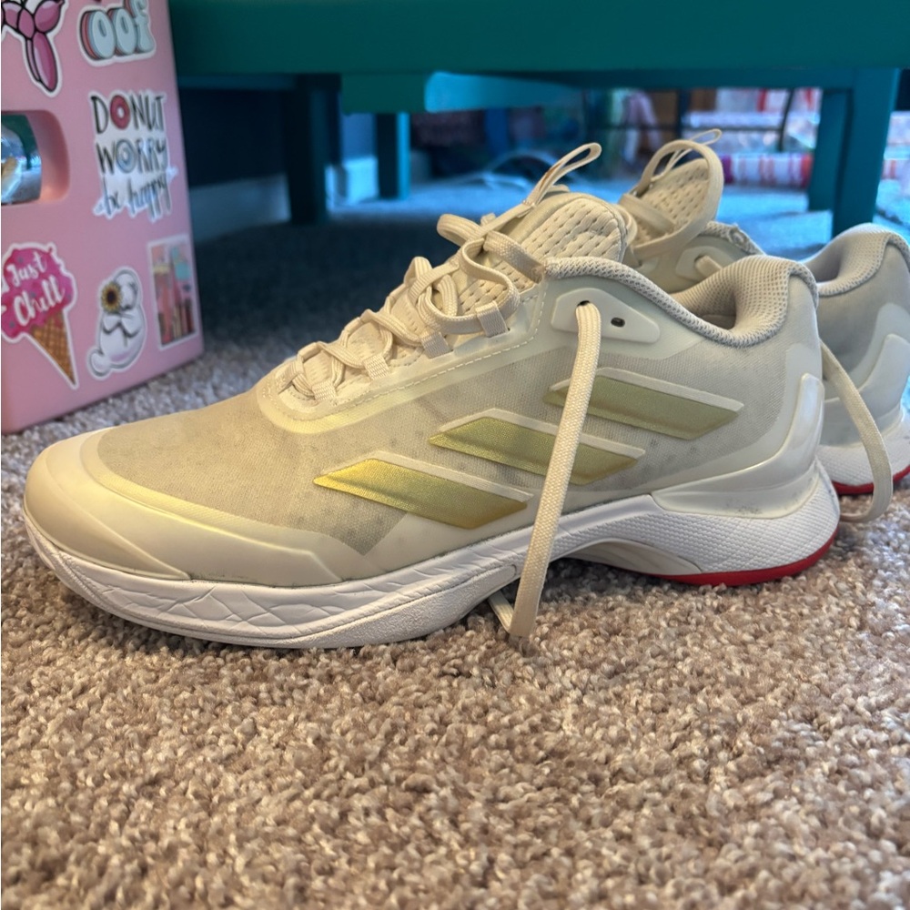 Adidas Off-White Athletic Shoes